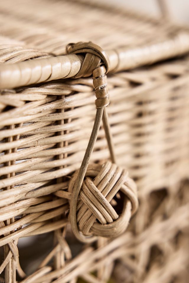 Rattan Picnic Caddy Terrain