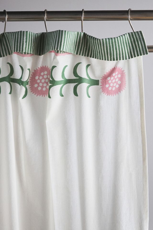 Ellen Merchant Cottage Ruffle Shower Curtain #2