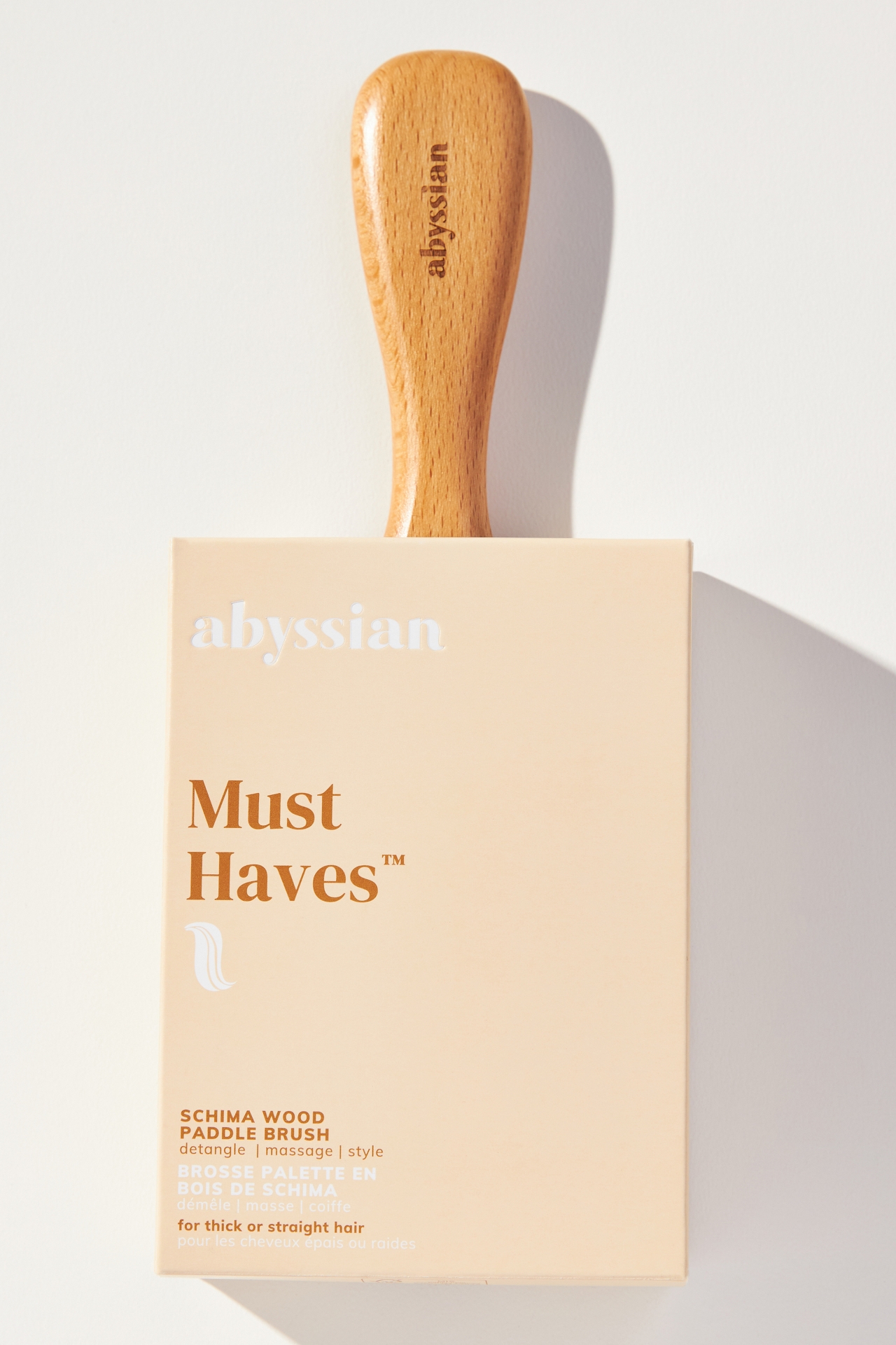 Abyssian Paddle Schima Wood Hair Brush