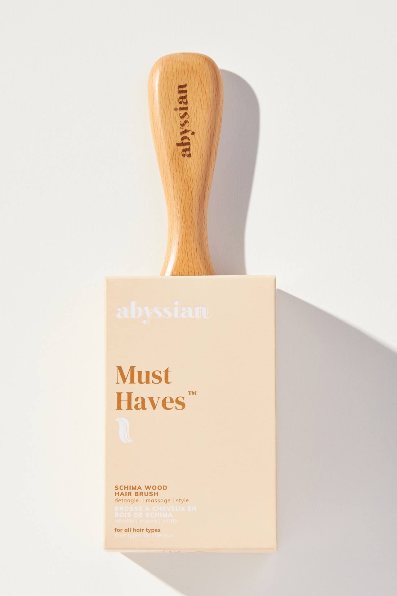 Abyssian Classic Schima Wood Hair Brush