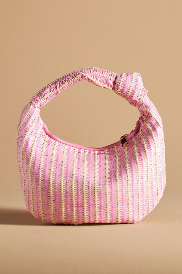 The Mini Brigitte Satchel by Melie Bianco: Raffia Edition #2