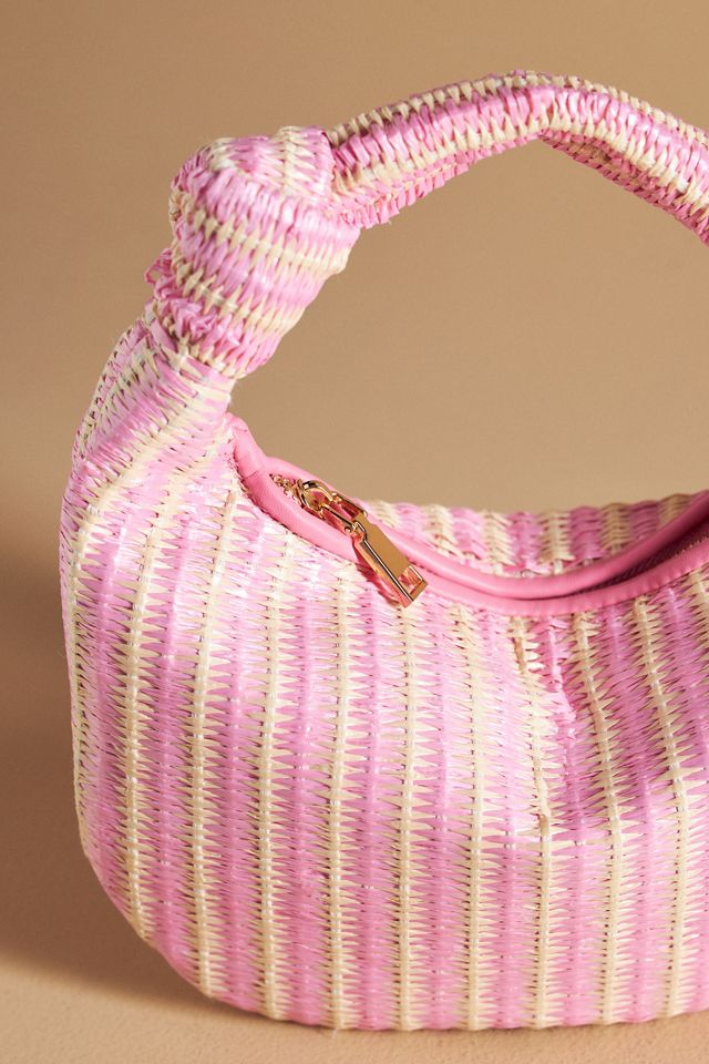The Mini Brigitte Satchel by Melie Bianco: Raffia Edition #3