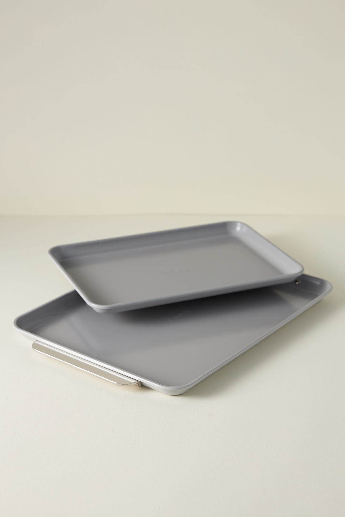 Caraway Baking Sheet Duo - Grey, Set Of 2