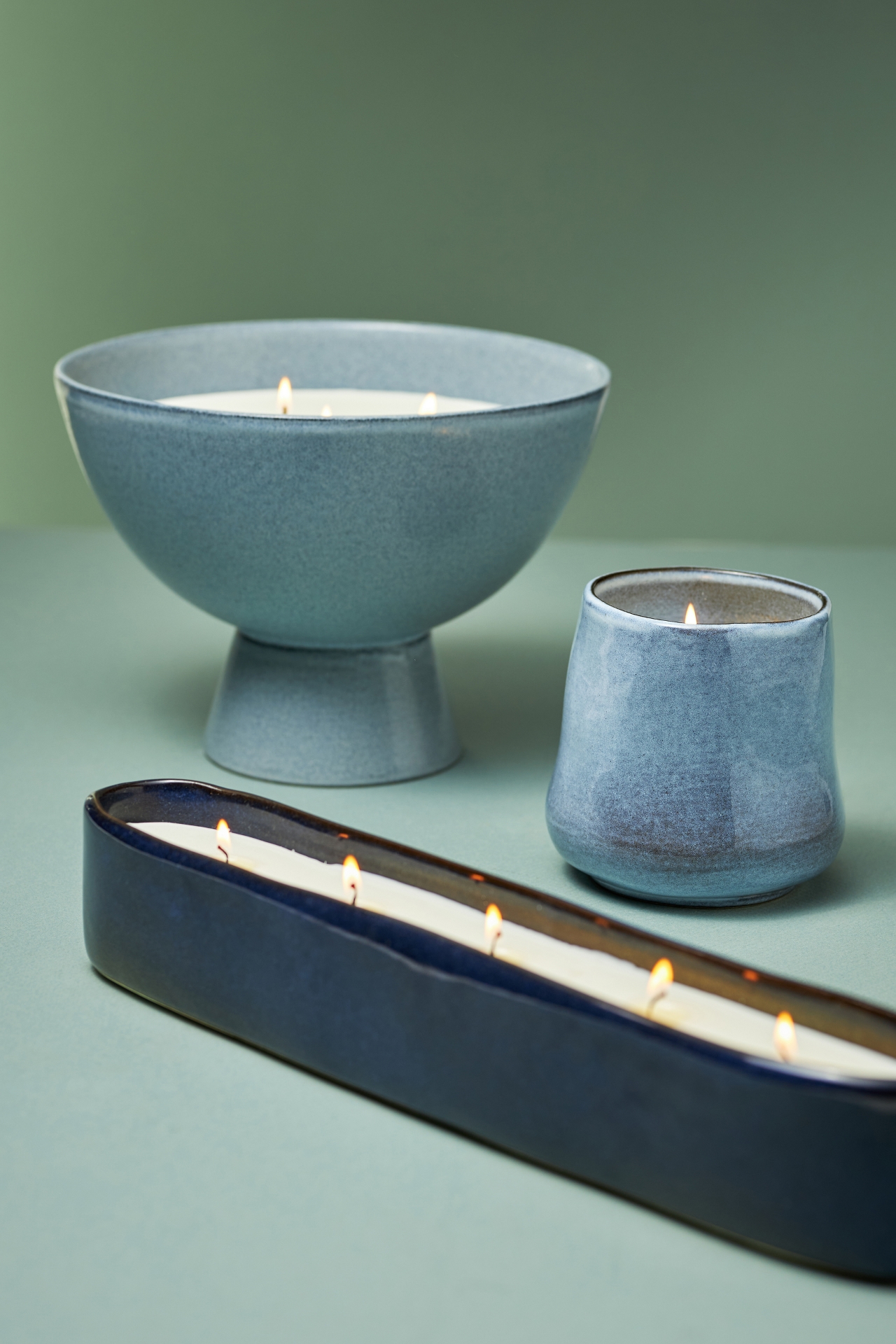 Fia Fresh Ocean Boat Ceramic Candle