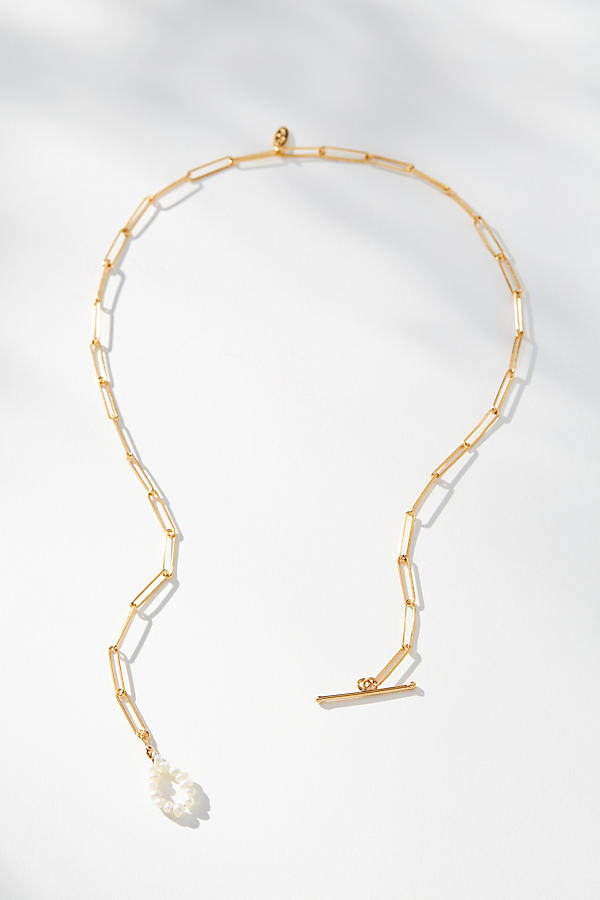 Maison Irem Rowan Chain Necklace In Gold