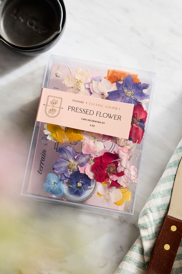 Edible Flower Cake Decorating Kit #1