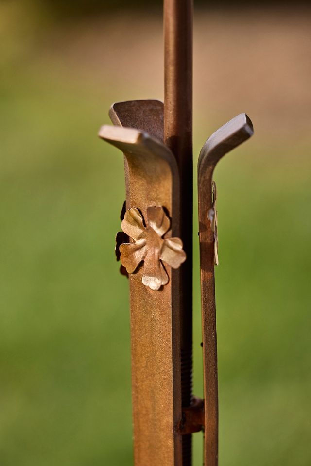 Iron Lantern Hook Stand #4