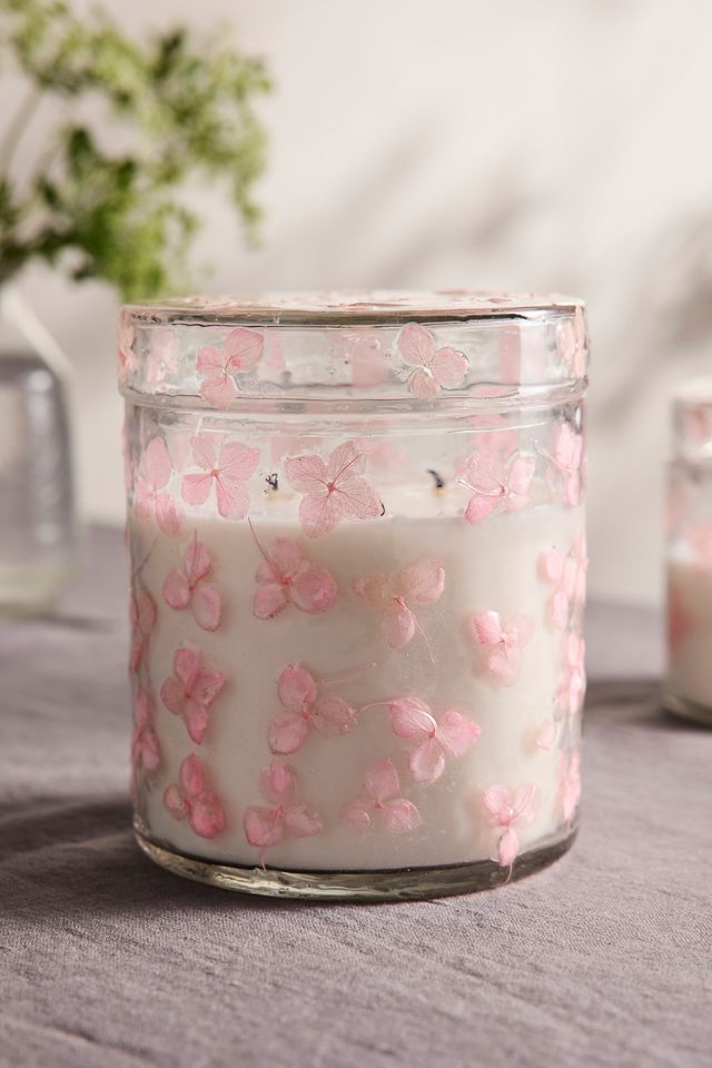 Linnea Pressed Florals Candle #1