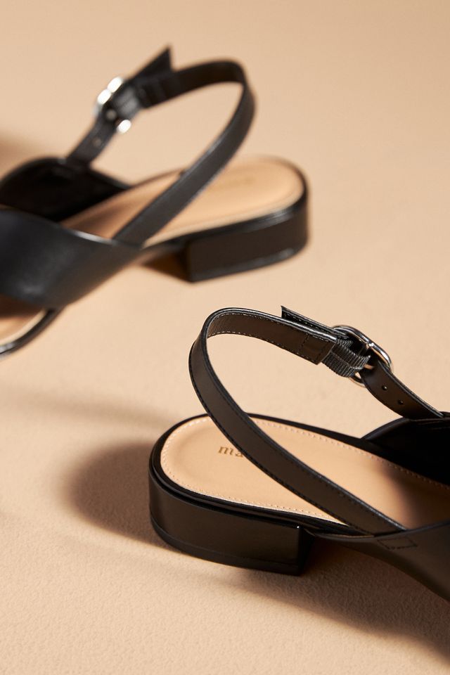 Maeve Cross-Strap Slingback Heels #3