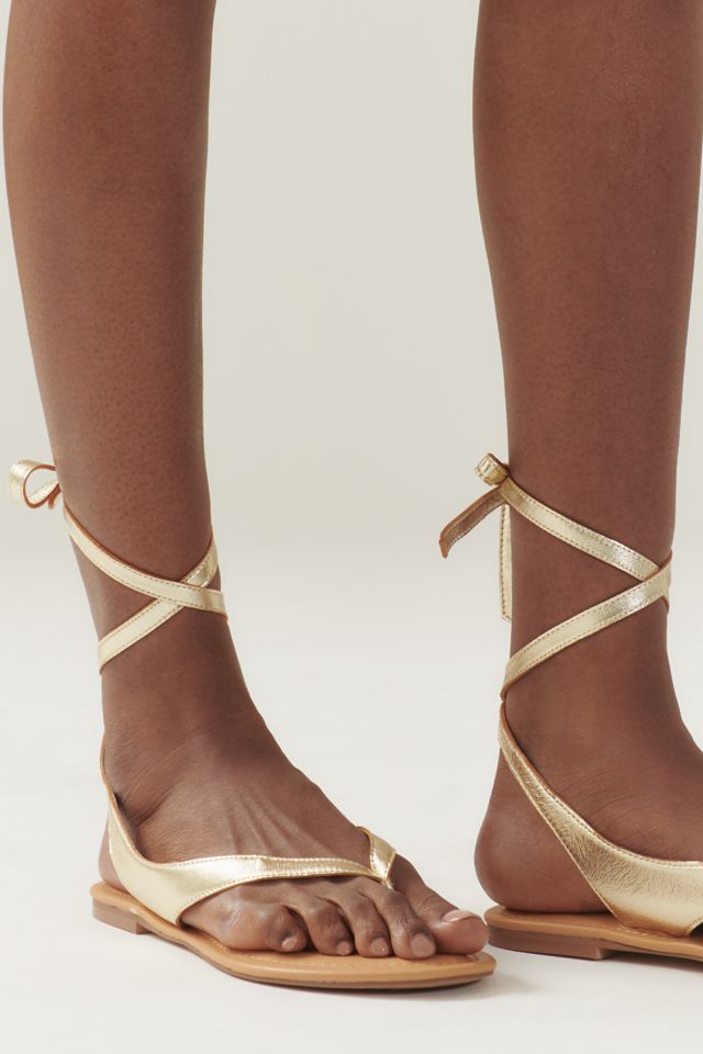 Silent D Tie-Up Thong Sandals #1