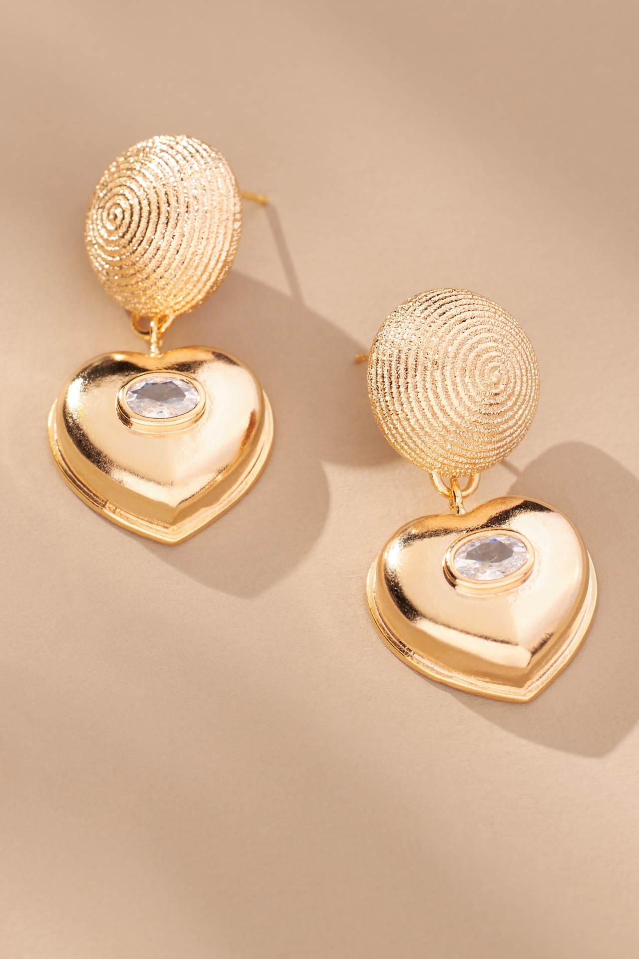 Celeste Starre Heart Drop Earrings