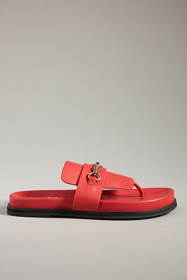 Bibi Lou Thong Sandals In Red