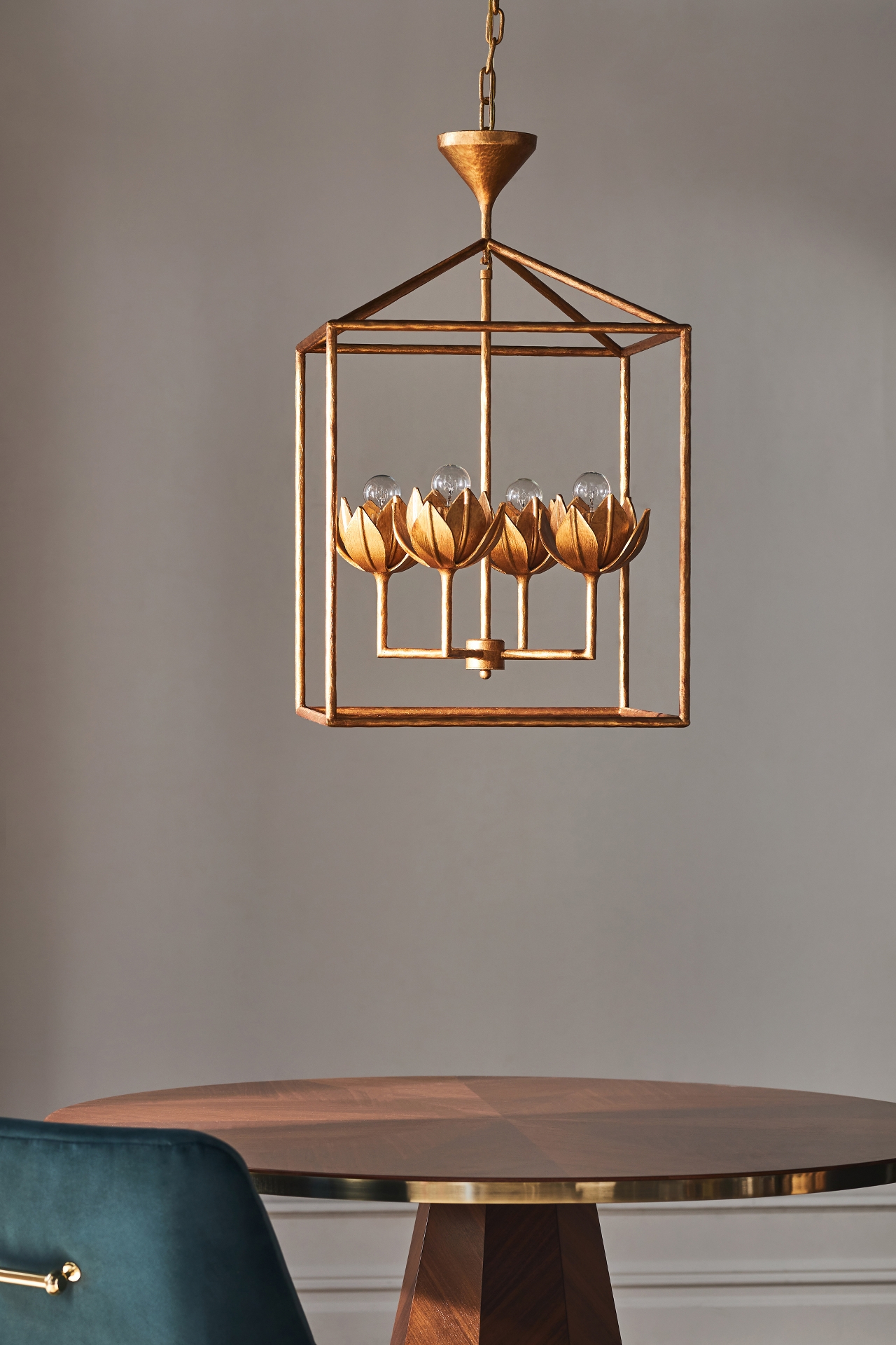 Alberto Medium Open Cage Lantern Pendant