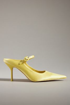 Shop Jeffrey Campbell Tiyera Heels In Yellow