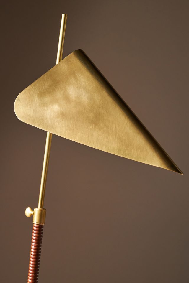 Moresby Brass Floor Lamp #2