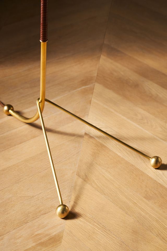 Moresby Brass Floor Lamp #3