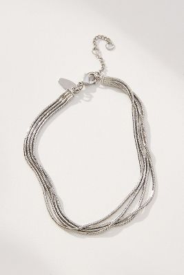Bracelet Chaîne Multi-Couches par en Silver - By Anthropologie - Modalova