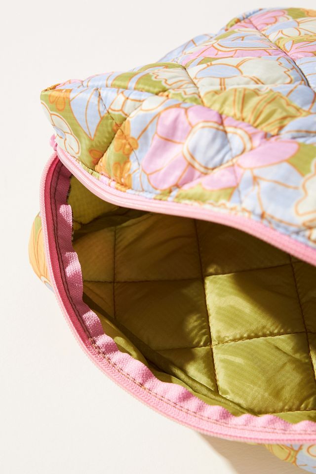 Talking Out Of Turn Large Puffy Busy Bee Makeup Bag #2
