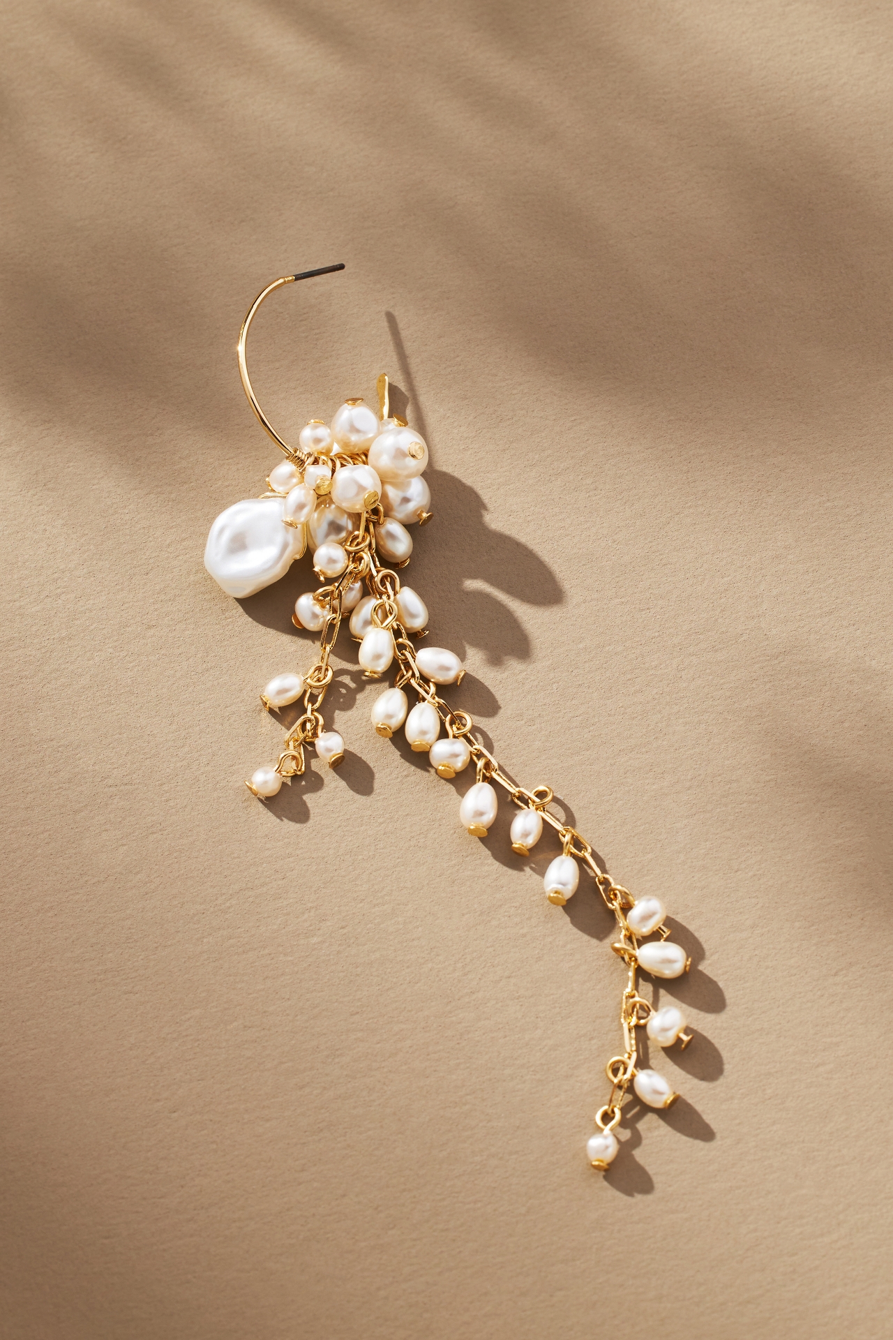 Drippy Pearl Drop Earrings