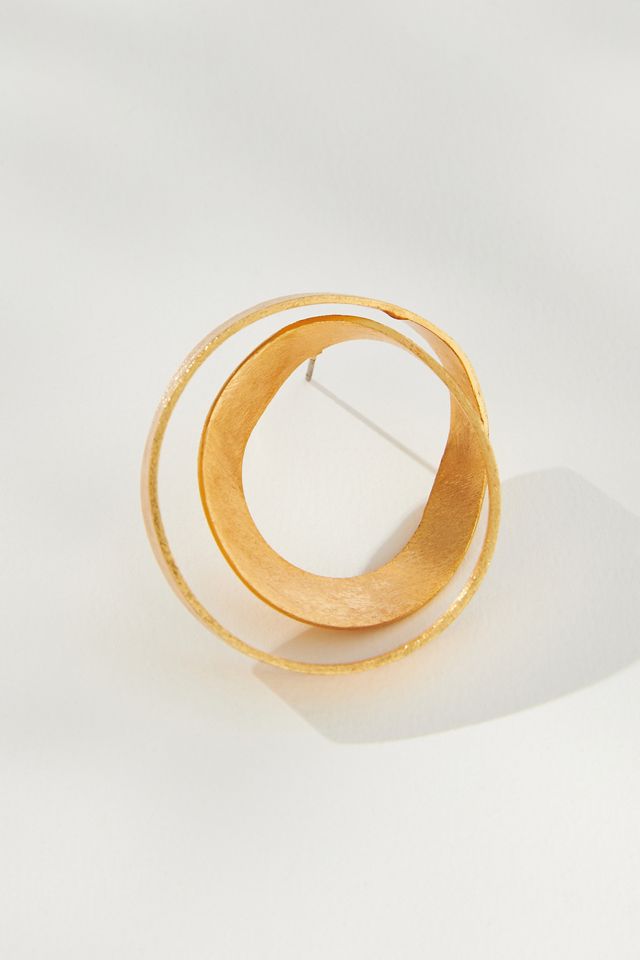 Boho Open Round Earrings #1