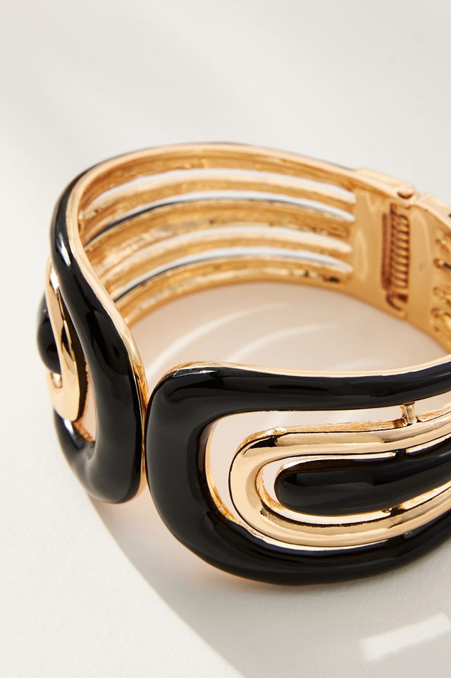 Enamel Cuff Bracelet #1