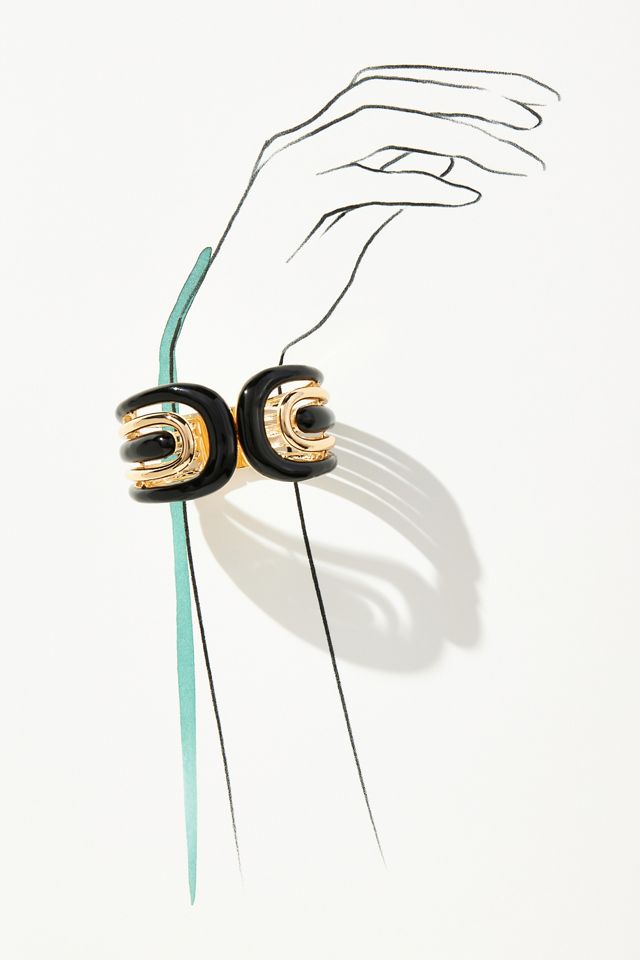 Enamel Cuff Bracelet #2