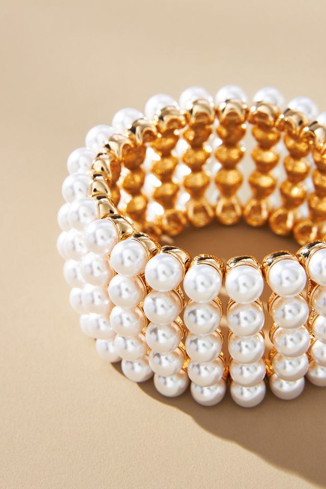 Pearl Cuff Bracelet #1