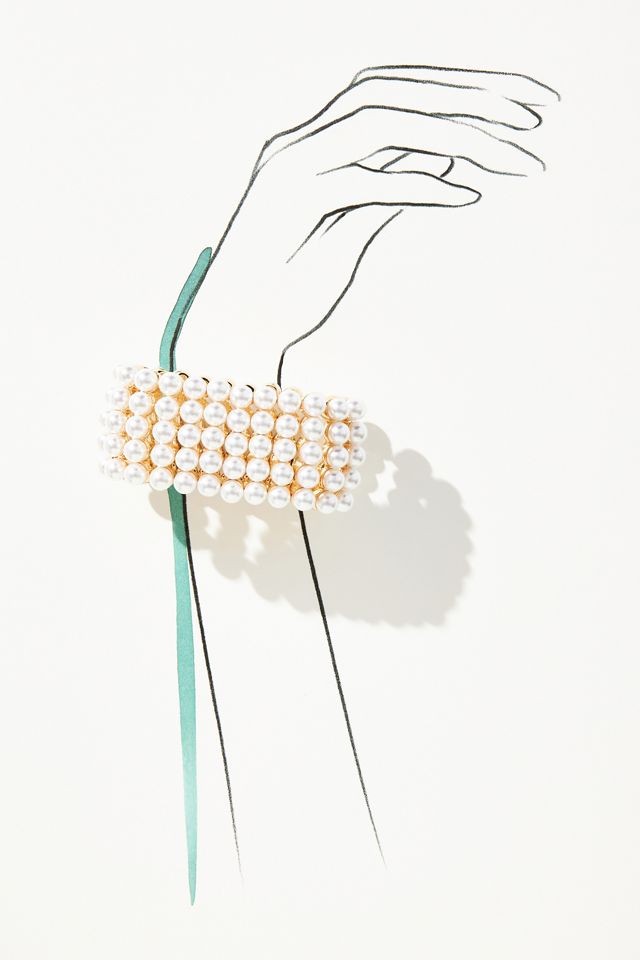 Pearl Cuff Bracelet #2