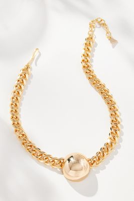 By Anthropologie Chain Pendant Necklace In Gold