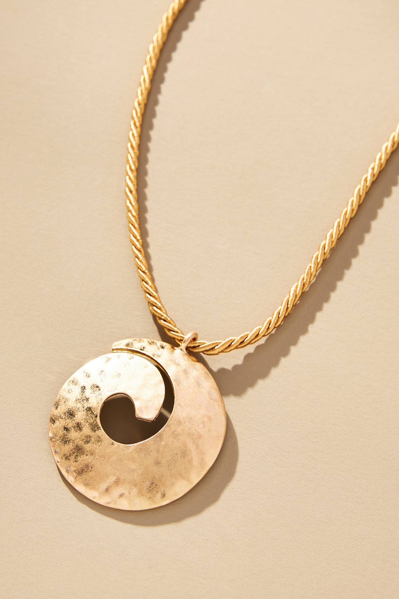 Swirl Pendant Necklace