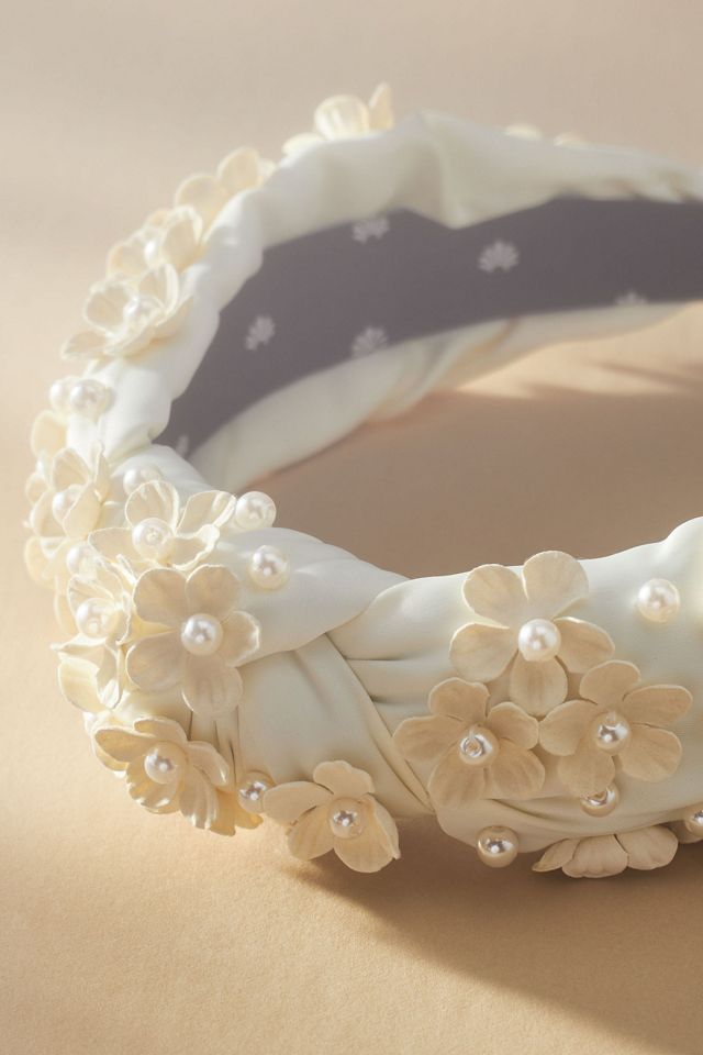 Lele Sadoughi Daisy Knot Headband #1