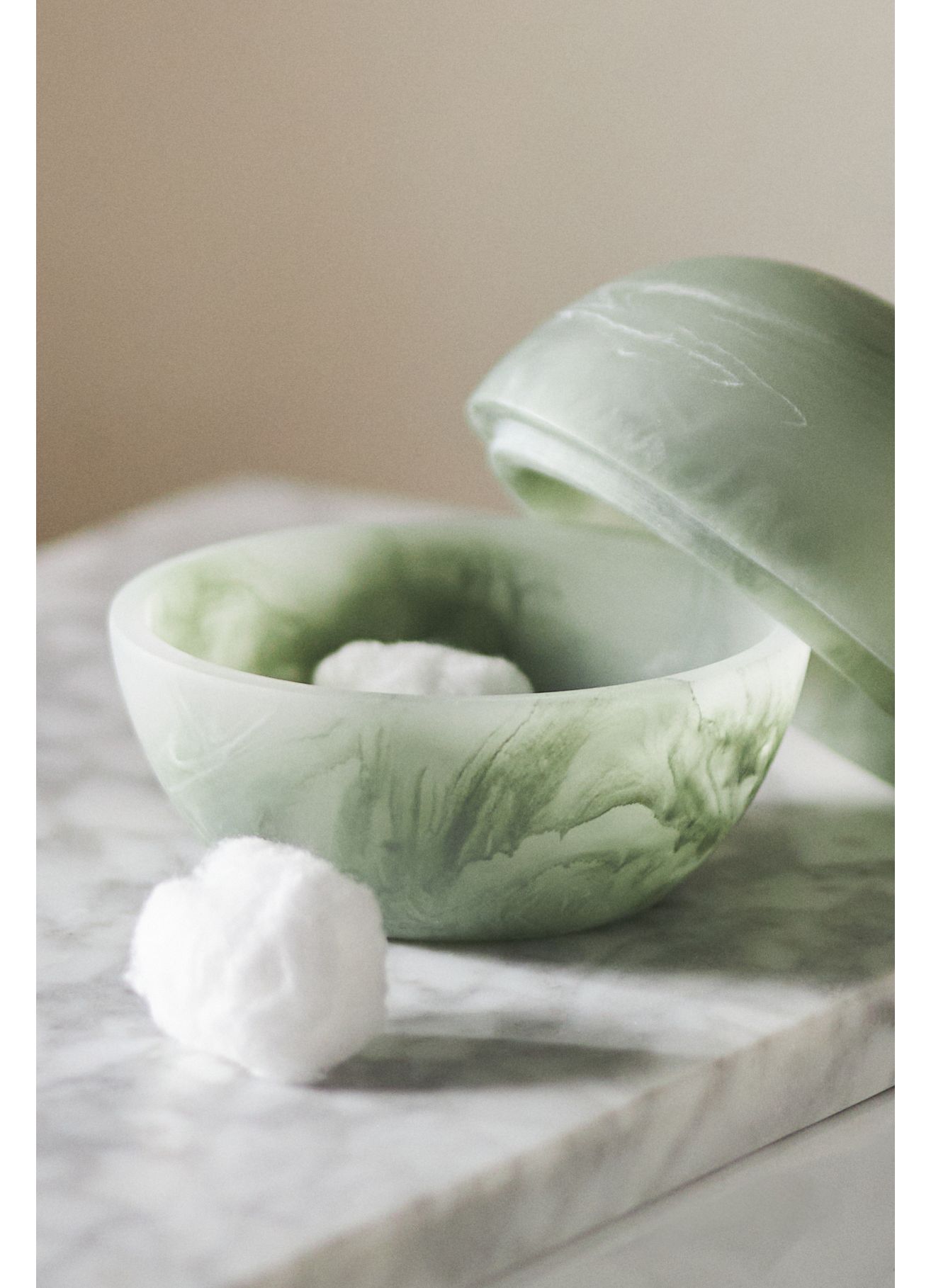 Luna Cotton Jar - Green, One Size
