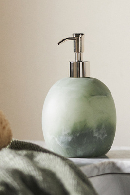 Anthropologie Luna Soap Dispenser In Green