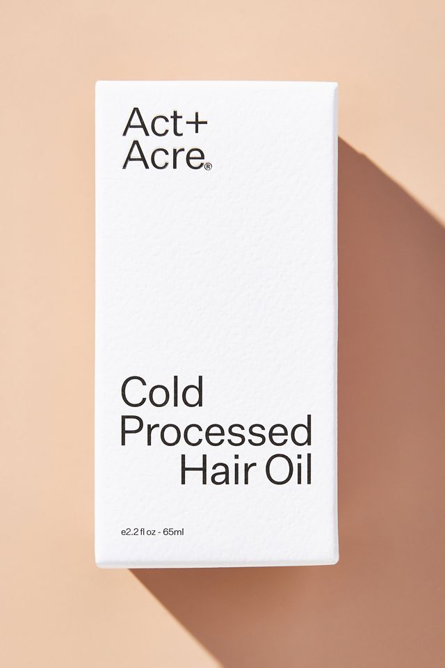Act + Acre Cold Processed® 5% Argan Repair Hair Oil #1