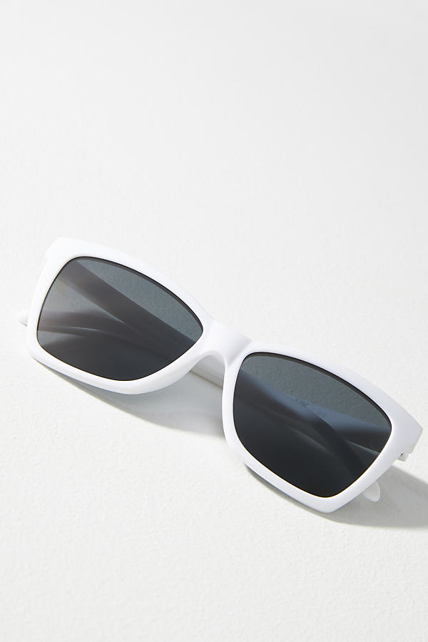 Goodr The Mod Polarized Sunglasses In White