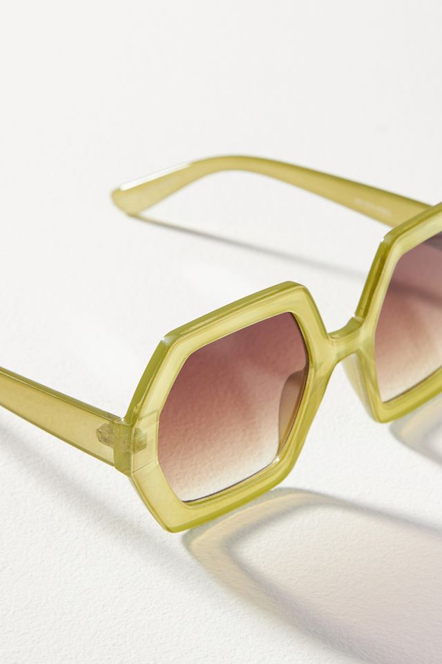 Octagon Oversized Sunglasses #2