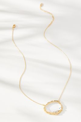 By Anthropologie Rebirth Necklace In Clear