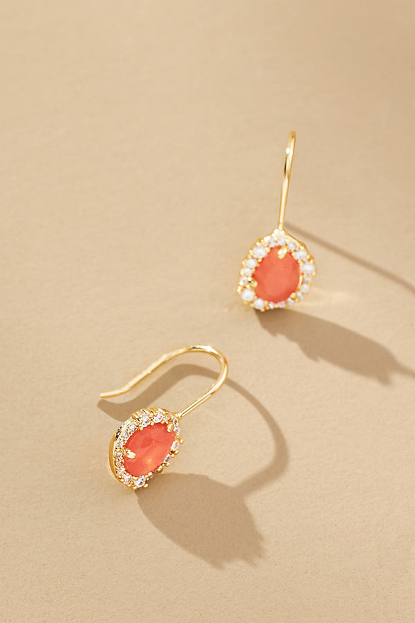 Gold-Plated Small Rebirth Drop Earrings