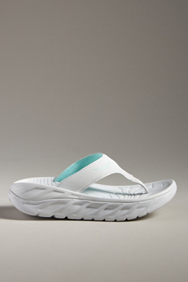 Hoka Ora Recovery Flip Sandals In Grey