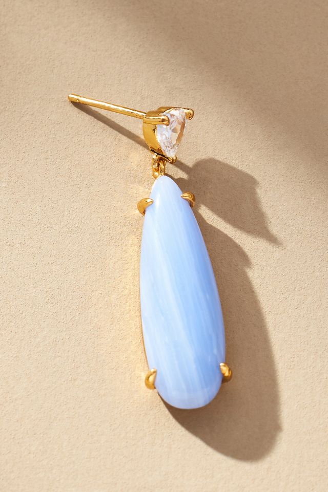 Stone Drop Earrings #1