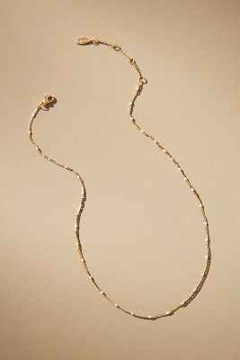 Shop By Anthropologie Delicate Bead Necklace In White
