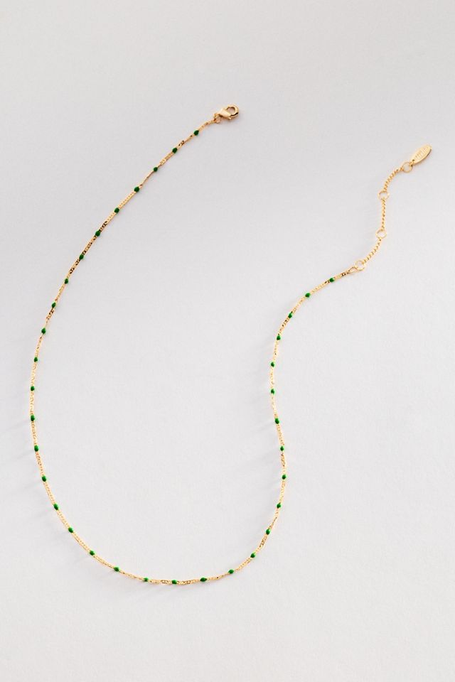 Delicate Bead Necklace #1