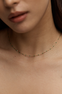 Delicate Bead Necklace