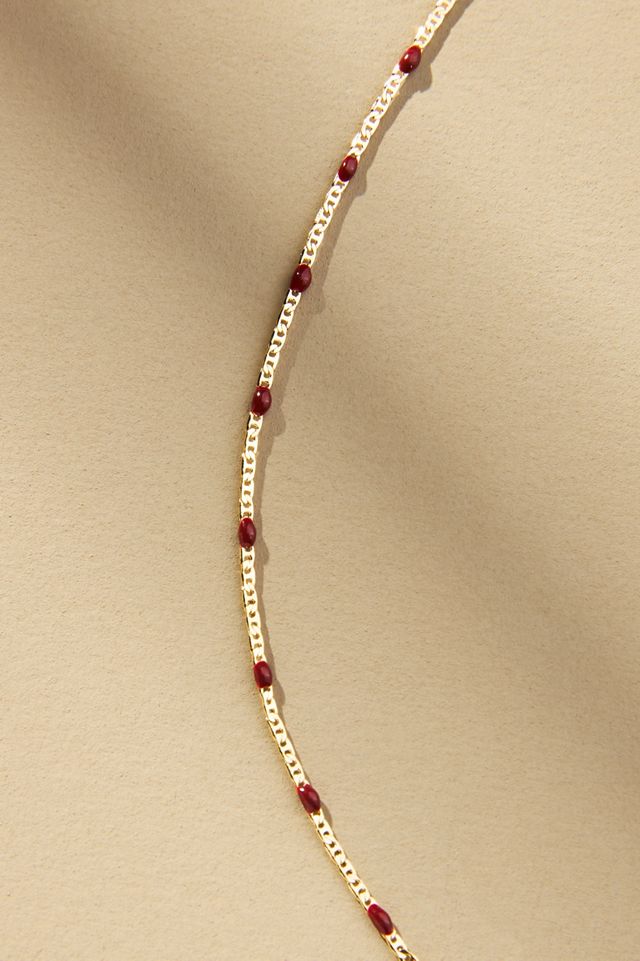 Delicate Bead Necklace #3