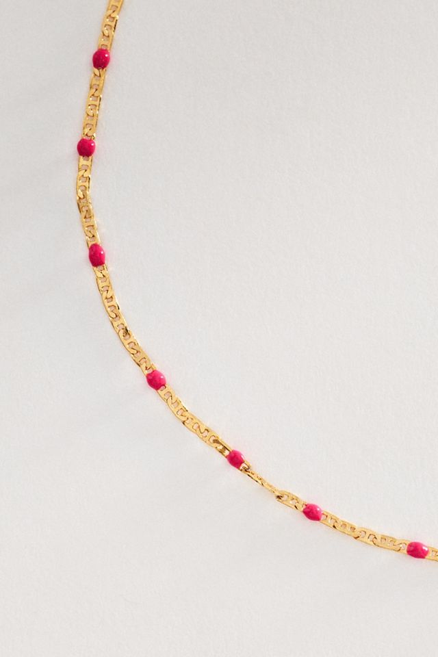 Delicate Bead Necklace #1