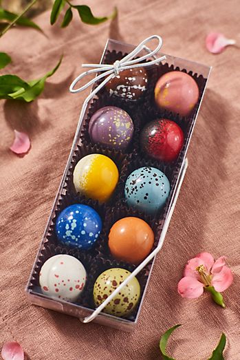 Aurora Grace Spring Pastel Chocolates, 10 Piece