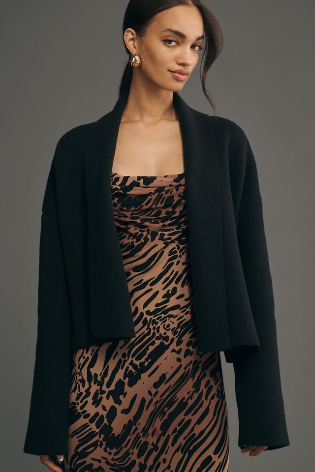 The Mariel Crop Cardigan Sweater #3