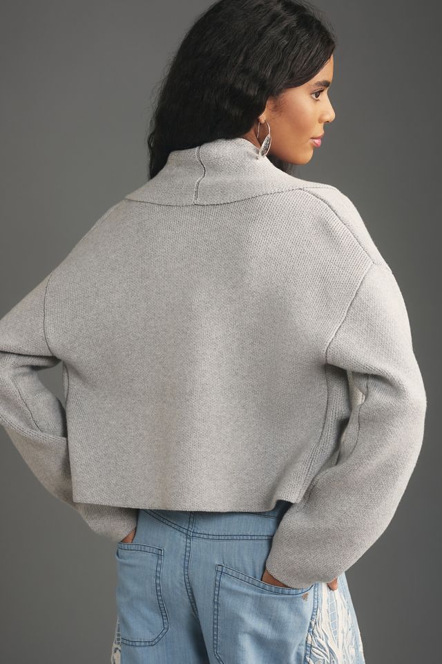 The Mariel Crop Cardigan Sweater #1