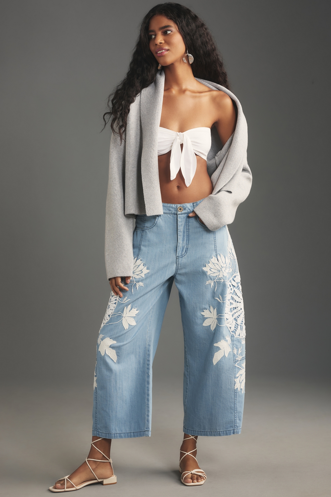 The Mariel Cropped Cardigan Sweater