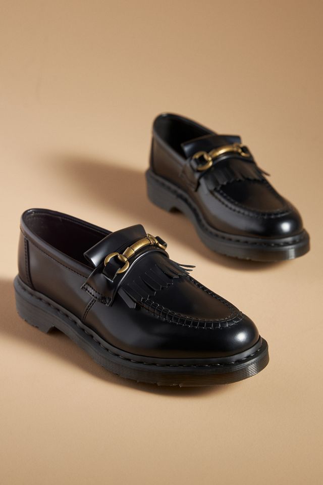 Dr. Martens Adrian Snaffle Smooth Leather Kiltie Loafers #1